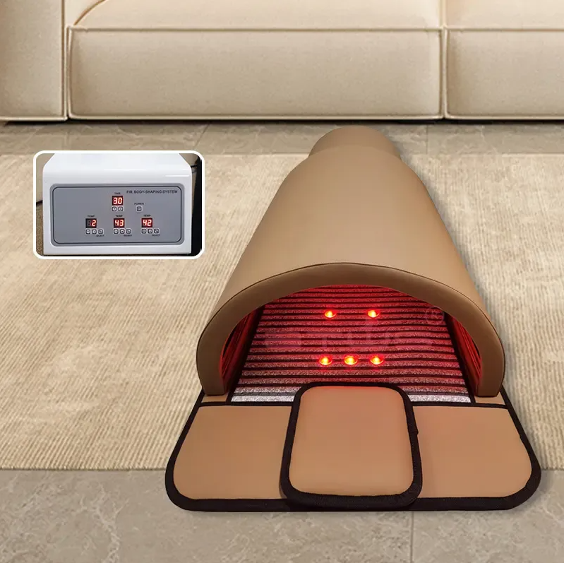 FIR Sauna Dome with PEMF, Germanium Stones & Red Light Therapy